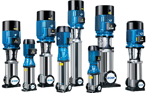 Vertical multistage centrifugal pumps for industrial by Three Phase Electric Company.