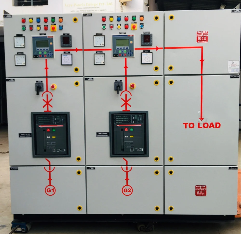 DG Synchronization Panel for Efficient Power Management and Load Sharing Tech-Pro Engineers & Consultant